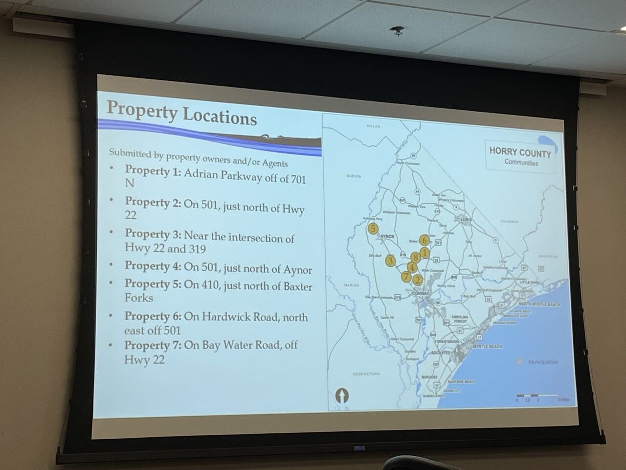 Horry County seeking location for rural civic center for rodeos, weddings